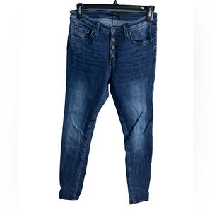 Flying Monkey Mid Rise Skinny Jean Size 27